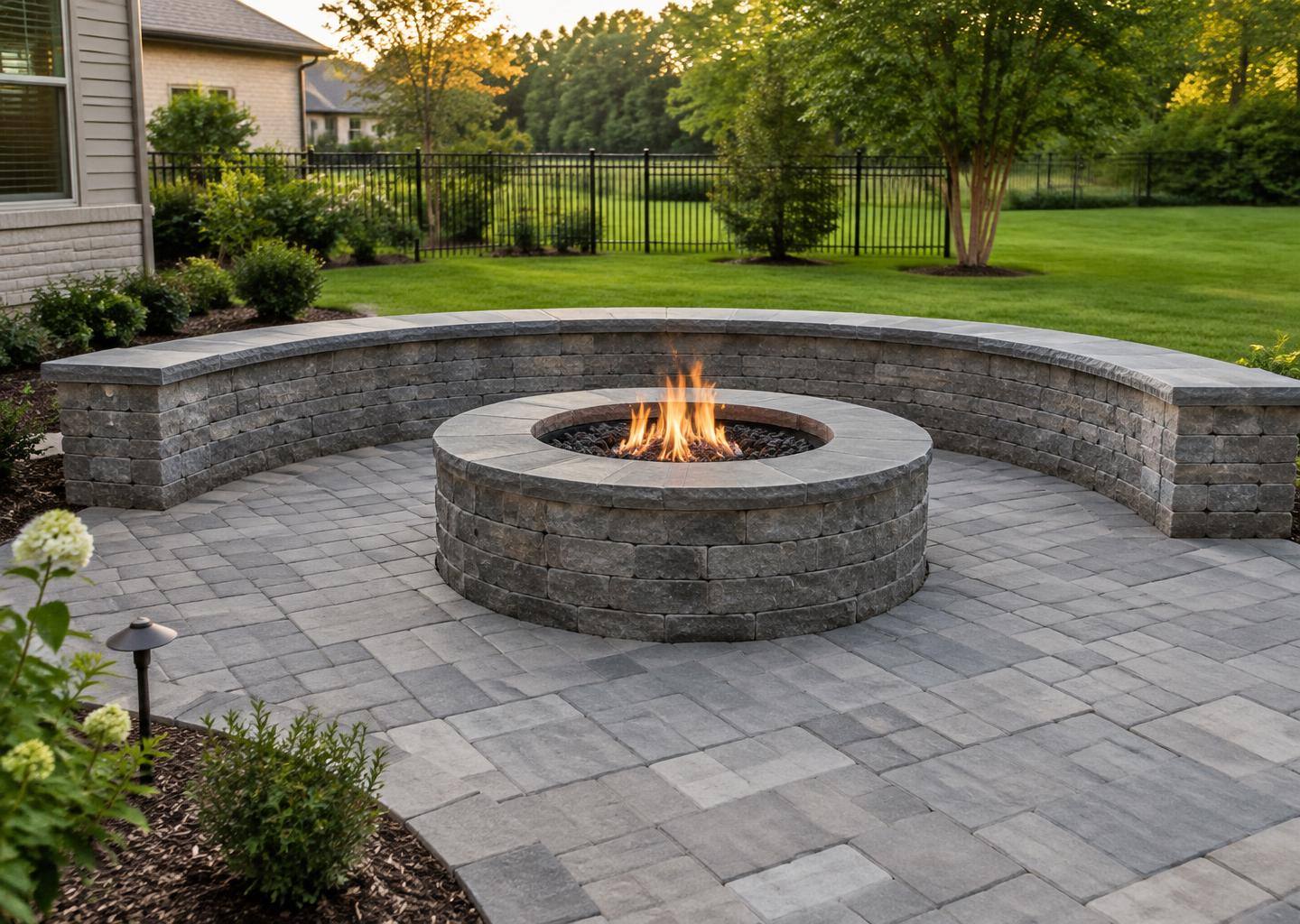 Sitting Benches & Fire Pits